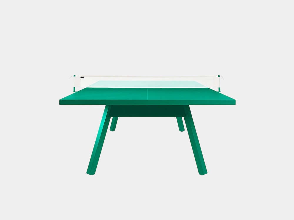 Одноцветный крытый прямоугольный стол для пинг-понга RS Barcelona YOU AND ME ARCH-00086608 - Вид №45