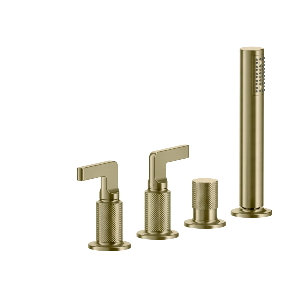 Смеситель для ванны 58043 727 Gessi Inciso ЛАТУНЬ МАТОВАЯ PVD 58043727