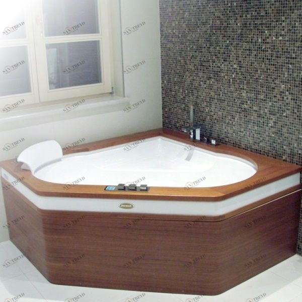 Ванна угловая с гидромассажем "TOP" Aura Corner 160 9F43-483A Jacuzzi 9F43483A