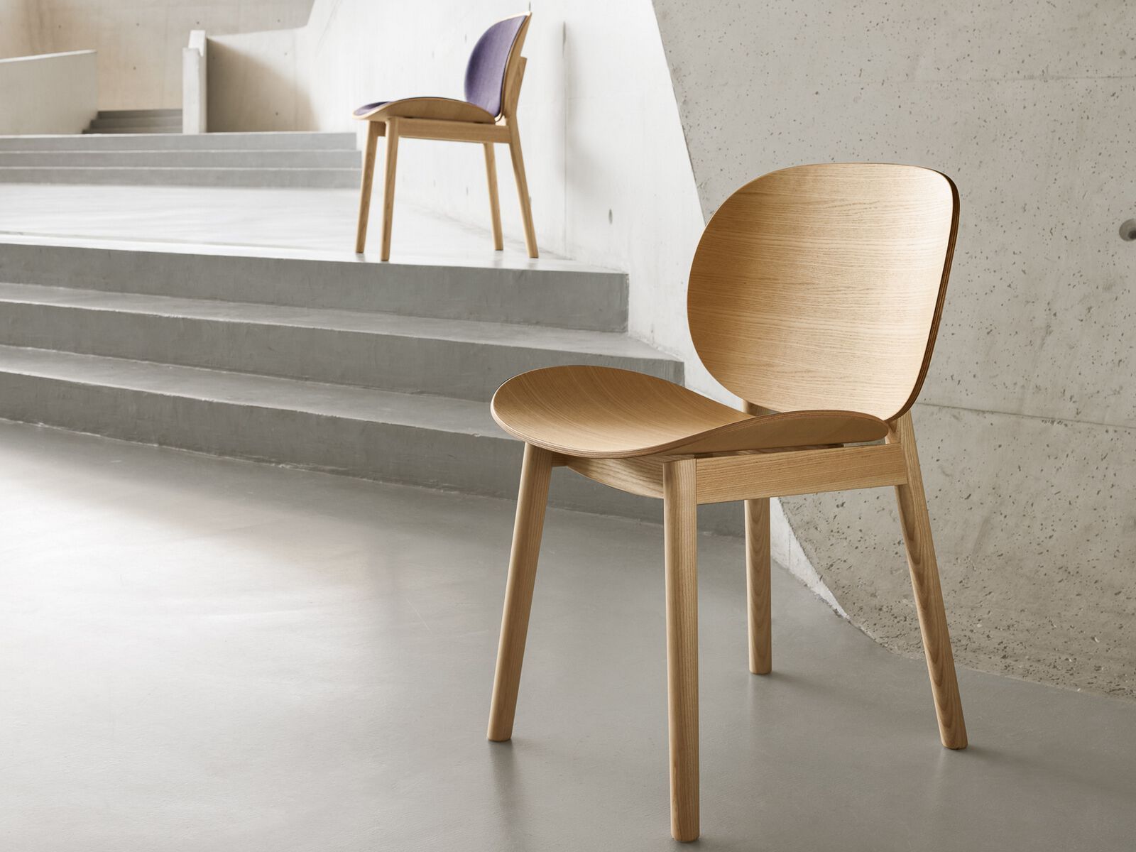 Деревянный мягкий стул Very Wood Bowie ARCH-00068755 - Вид №3