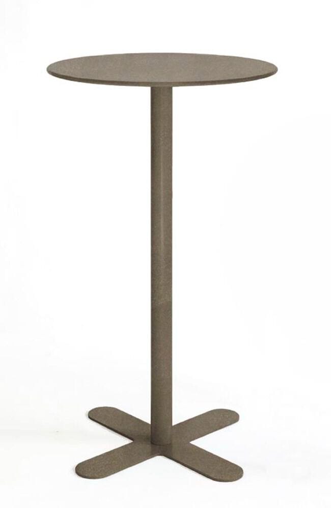 Высокий круглый садовый стол из оцинкованной стали iSimar Антиб ARCH-00108569 - Вид №26