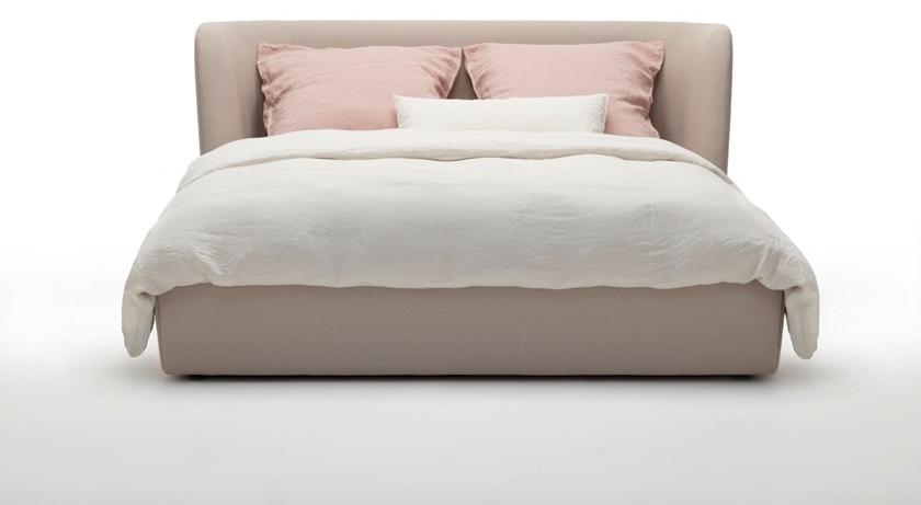 Rolf Benz Двуспальная кровать из ткани  1400  - Вид №4