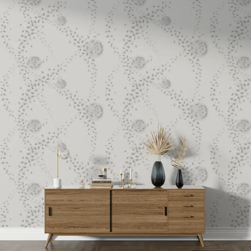 Wallsecret Air - Флизелиновые обои серые с виниловым покрытием 89389724 STLM-1576180 - Вид №5