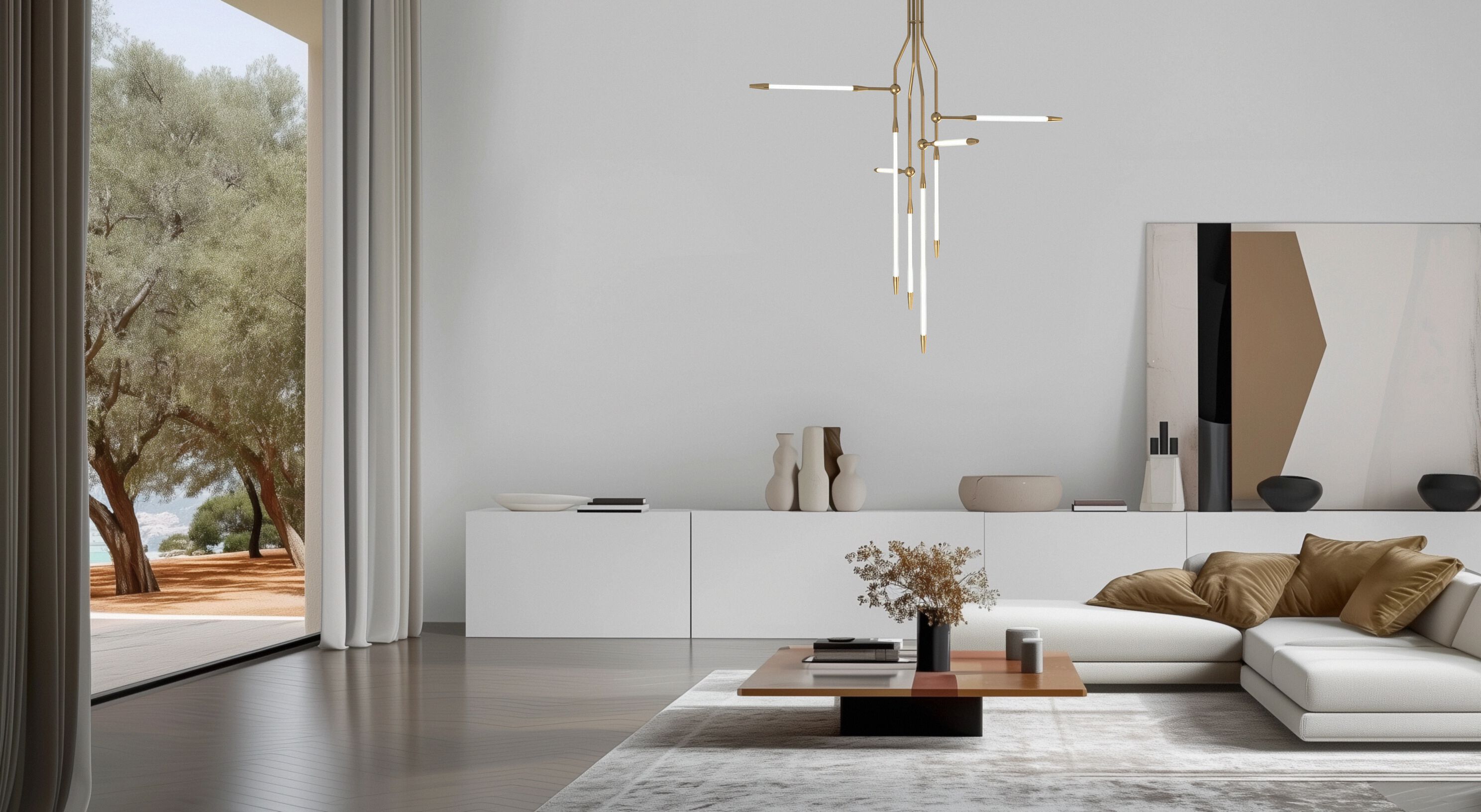 Стальной светодиодный подвесной светильник Intueri Light Javelin ARCH-00074462 - Вид №3