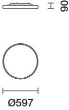 iGuzzini Светодиодный потолочный светильник из метакрилата Isola sun-id-1473948 - Вид №4