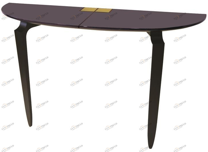 Garbarino Консоль в форме полумесяца из лакированного дерева Mesa Mesa c2 c 