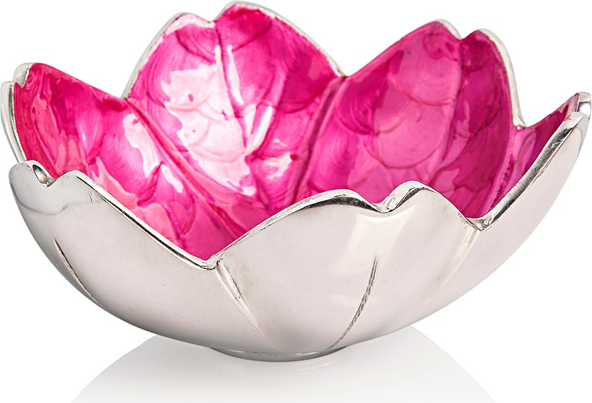 10608479 Julia Knight Чаша Julia Knight "Флора. Тюльпан" 20см (малиновая) Алюминий 