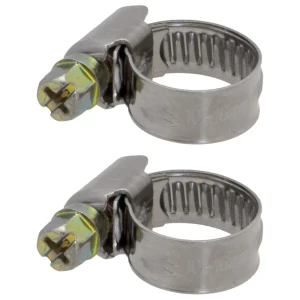 Хомут червячный MasterProf 030028, ø10-16 мм, нержавеющая сталь, 2 шт