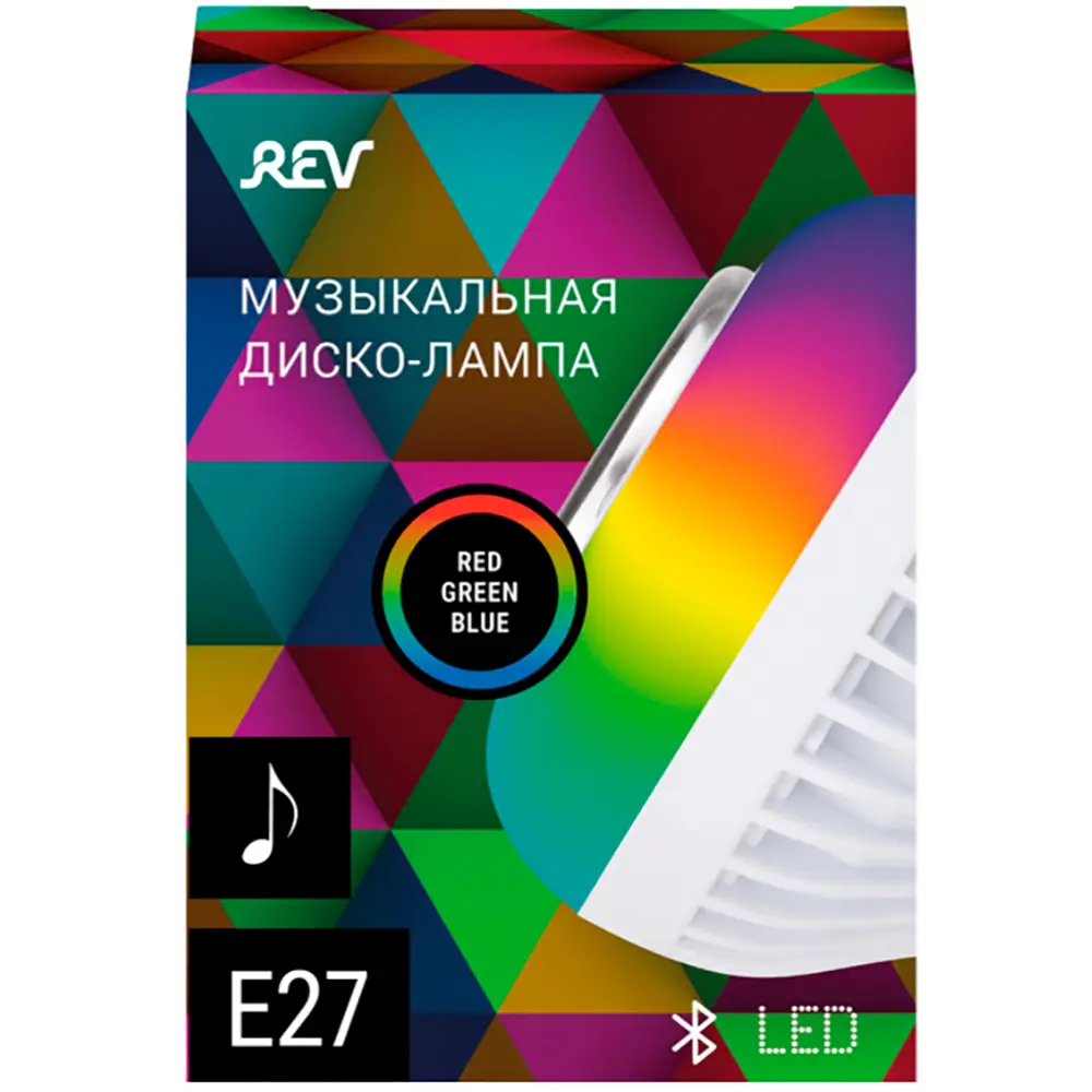 Лампа светодиодная Music E27 230 В 10 Вт 800 лм, регулируемый цвет света RGB, музыкальная, подключение к смартфону 83823863 STLM-2211023 Santreyd  - Вид №19