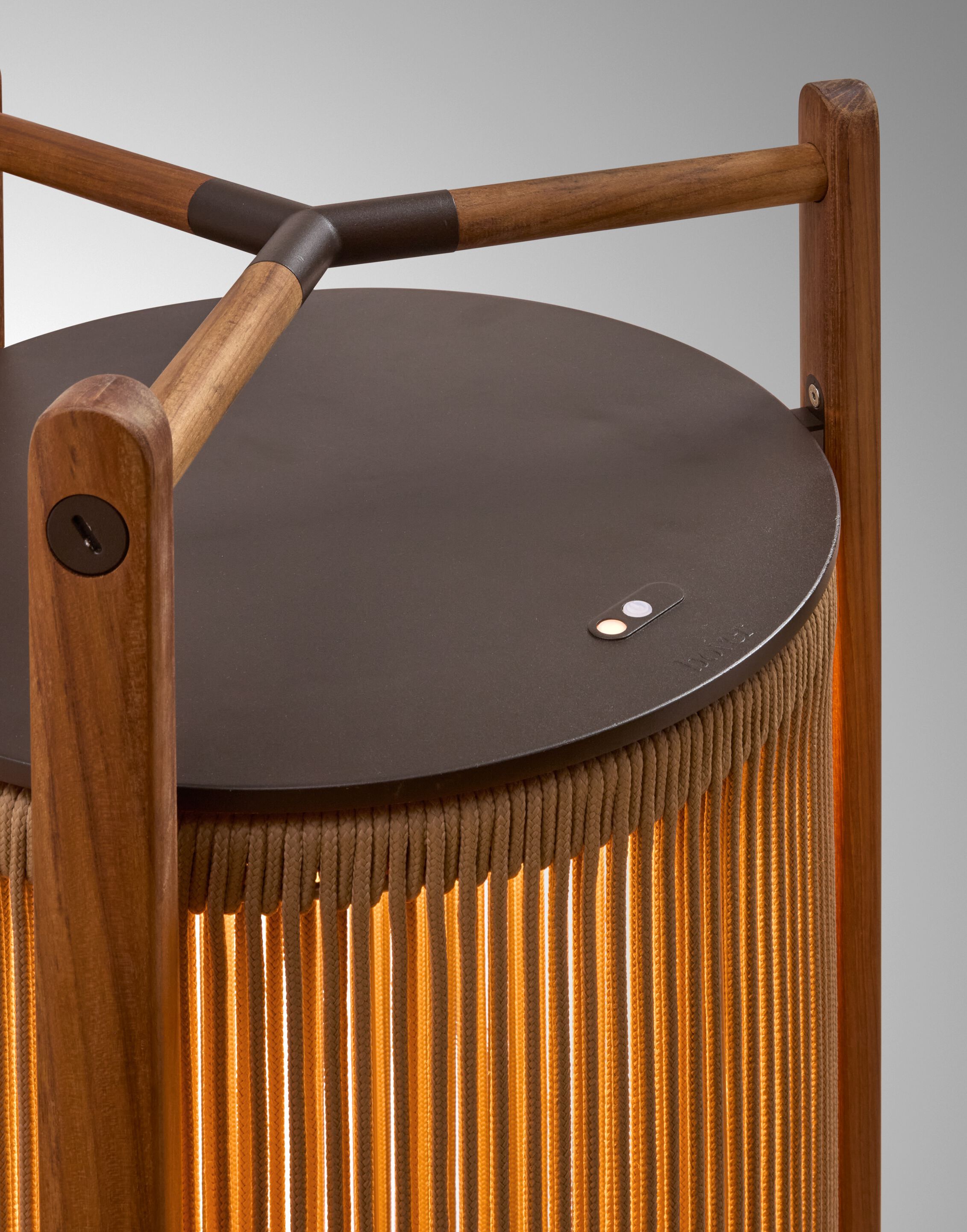 Деревянный светодиодный торшер с регулируемой яркостью Bover Kando ARCH-00053849 - Вид №12