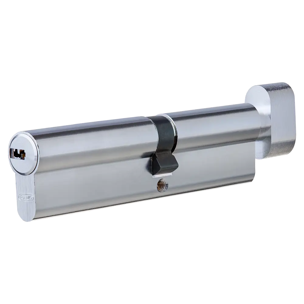 Цилиндр Abus KD6N, 60x50 мм, ключ/вертушка, цвет никель 82389962 STLM-2183828