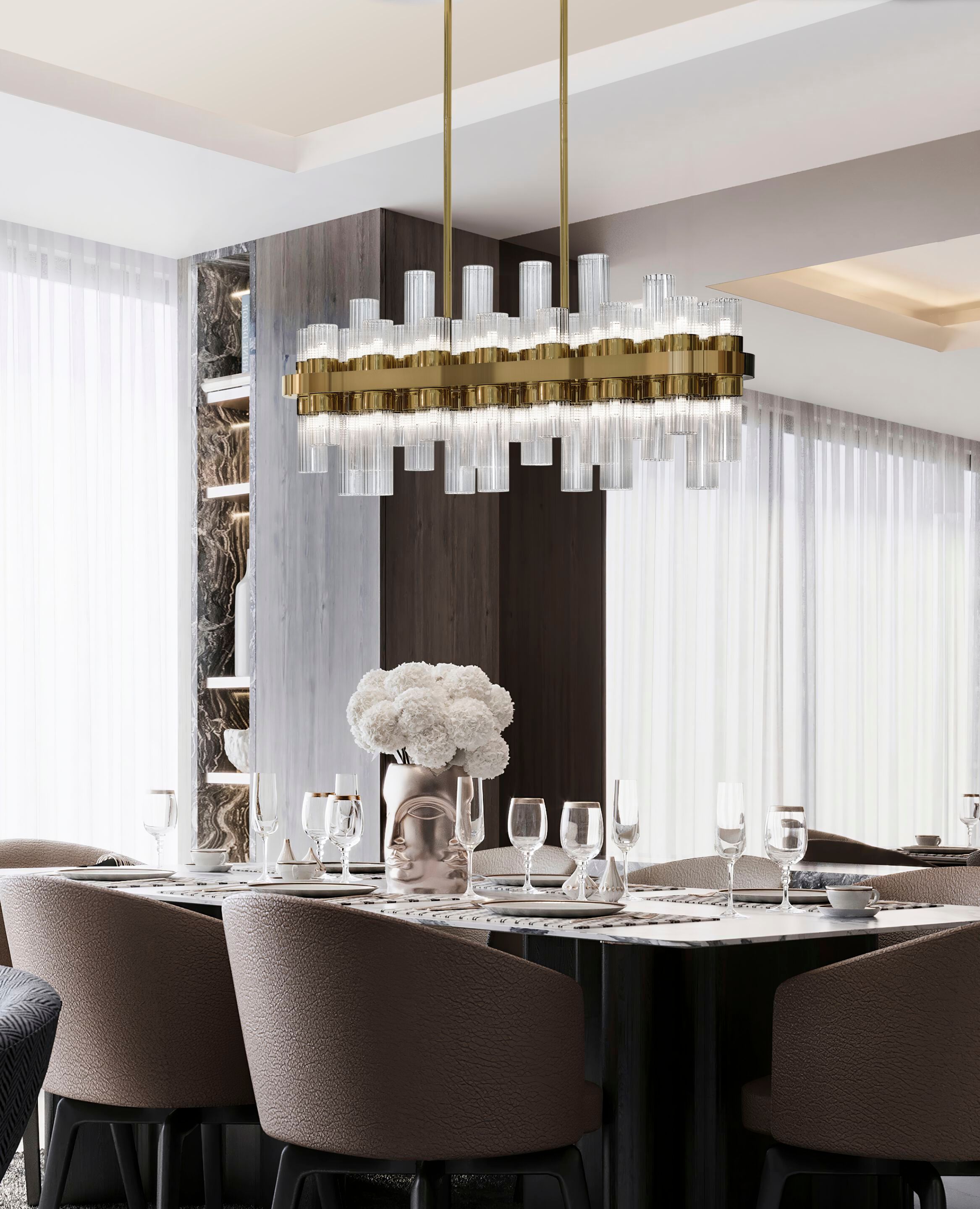 Стеклянный подвесной светильник K-Lighting Tubes ARCH-00104752 - Вид №1