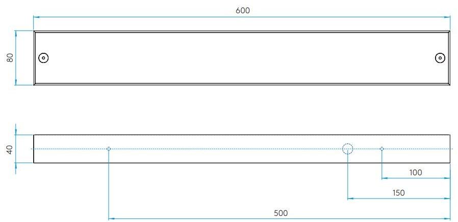 Astro Lighting Бра в современном стиле с люминесцентными лампами прямого и отраженного света из алюминия для ванной комнаты  0531/0661/0693/0902  - Вид №7