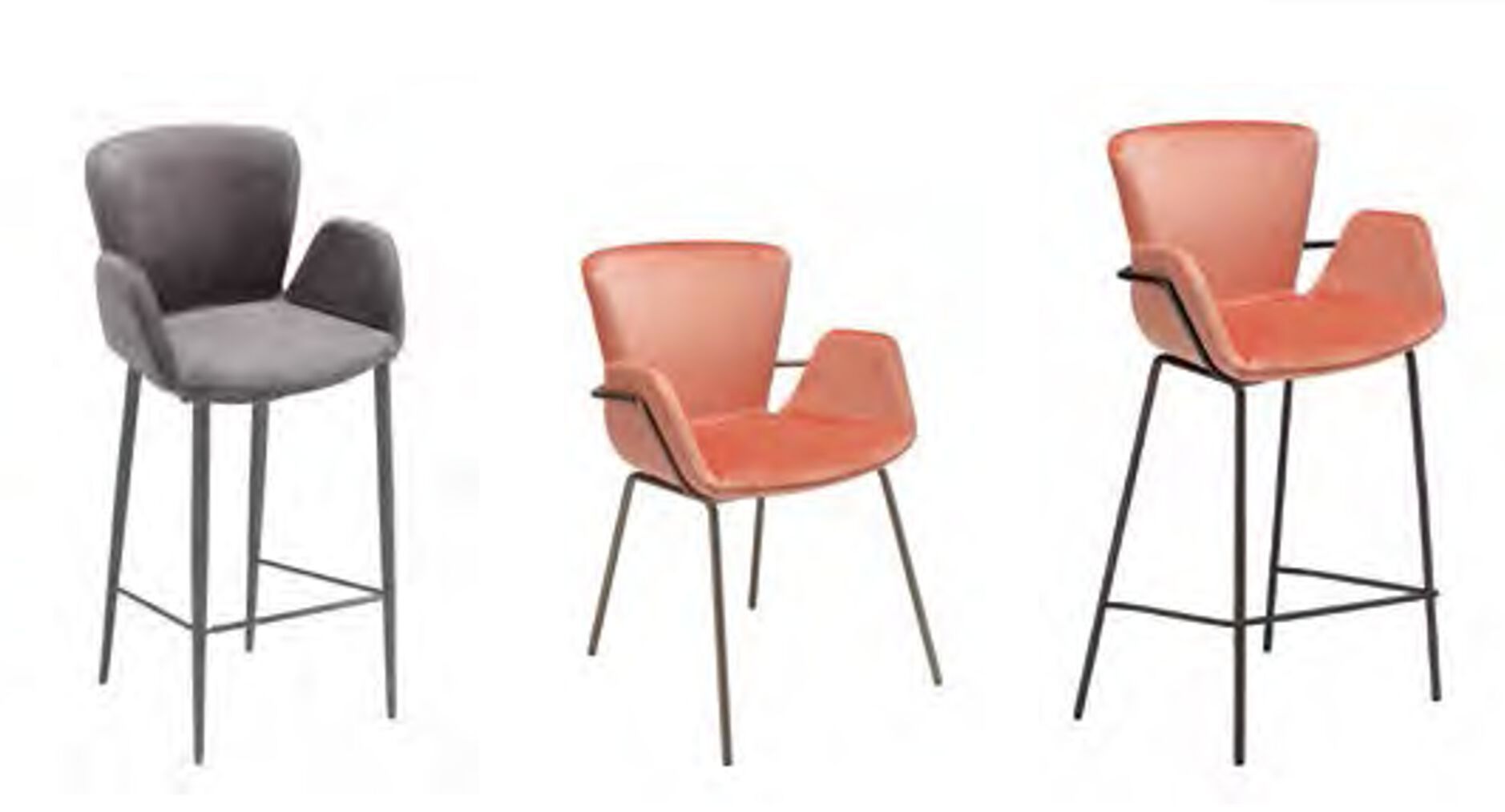 Мягкий стул с подлокотниками RIFLESSI GIADA ARCH-00059187 - Вид №2