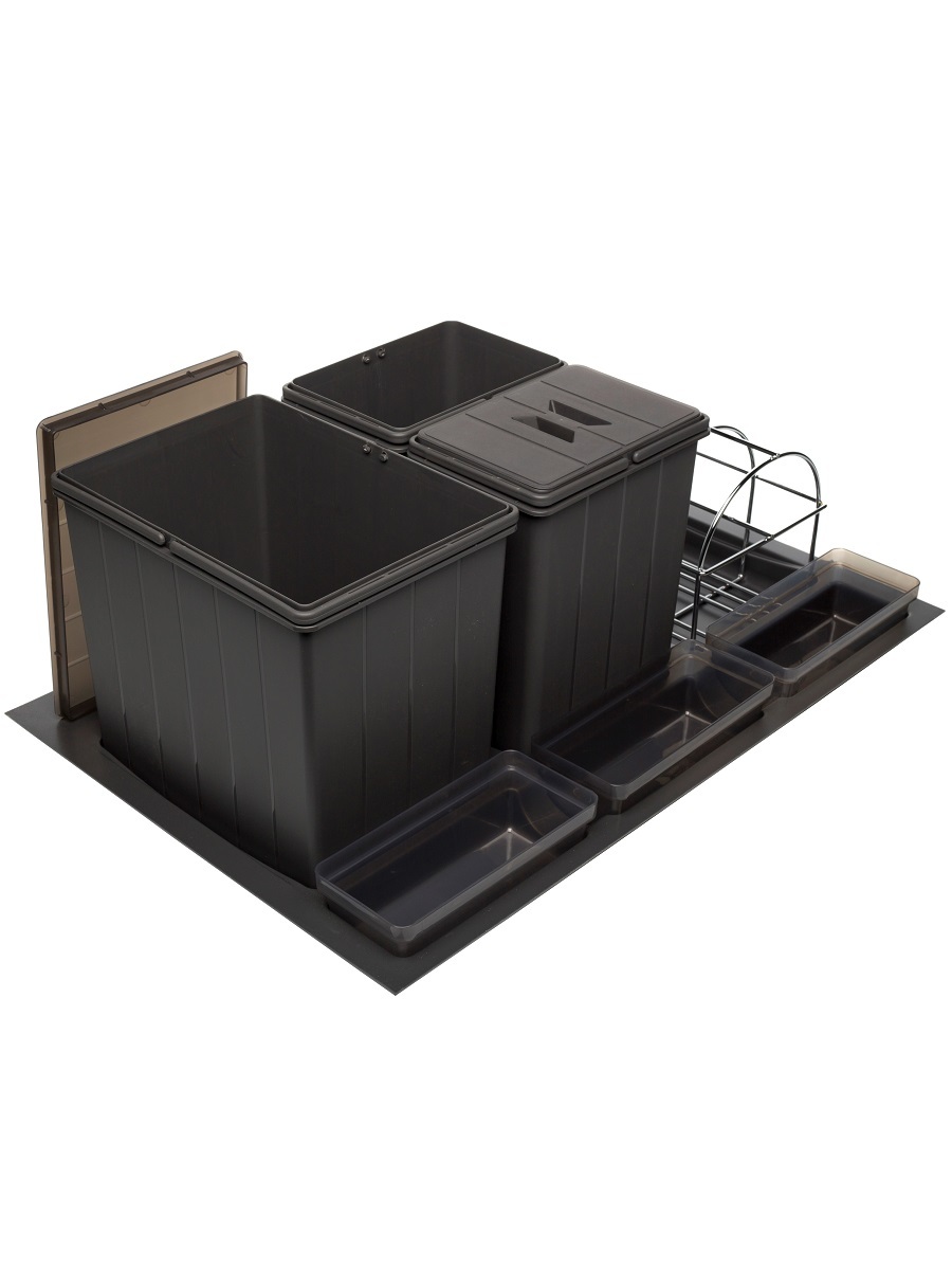 Система сортировки мусора Omega Duet 800/31 Anthracite NAVAKO 10113 - Вид №2