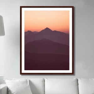 Фотокартина в деревянной раме 130х102 см Sunset view КАРТИНЫ В КВАРТИРУ  264751 Бежевый;белый;коричневый;разноцветный