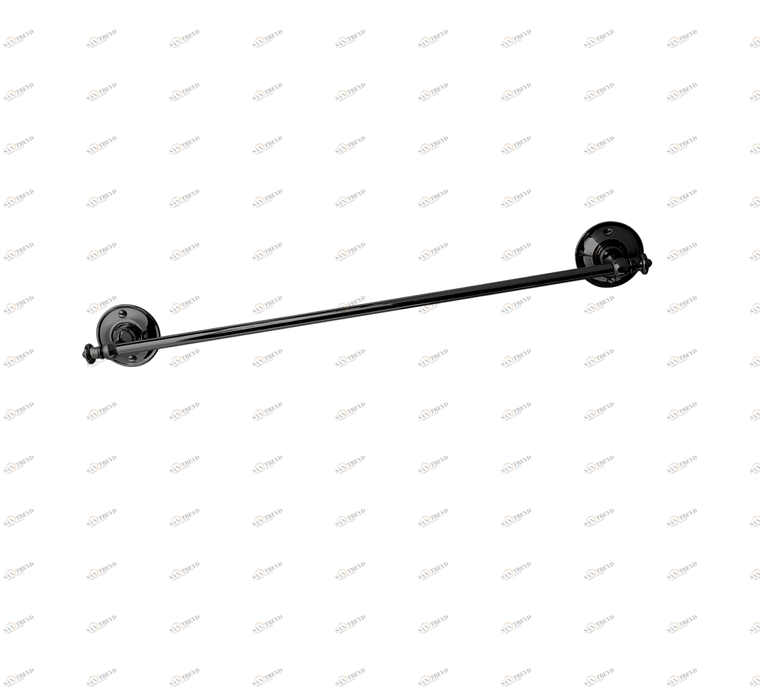 Gentry Home Настенный керамический подстаканник Kent Темный никель GH102280