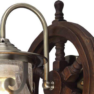 Бра настенное коричневое Seven Fires "Палермо" 30459.02.93.01 SEVEN FIRES МОРСКАЯ, ШТУРВАЛ 00-3929691 Коричневый  - Вид №2