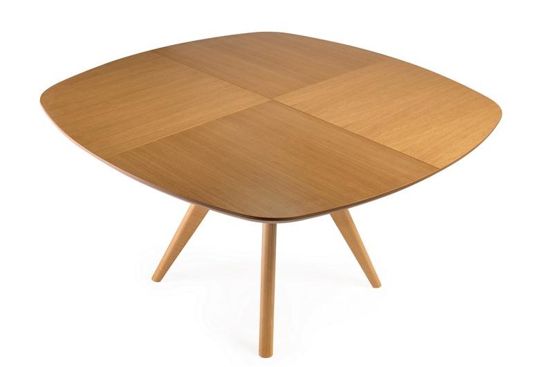 Anesis Квадратный обеденный стол из массива дерева  Ct6  - Вид №1