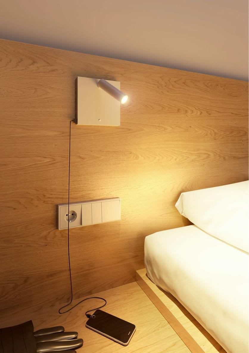 BENEITO FAURE Регулируемый настенный светильник из алюминия с usb sun-id-1514086 - Вид №4