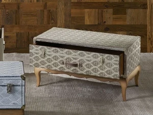 Arvestyle Прямоугольный деревянный журнальный столик с местом для хранения вещей в гостиной  As-1522-t/g/b