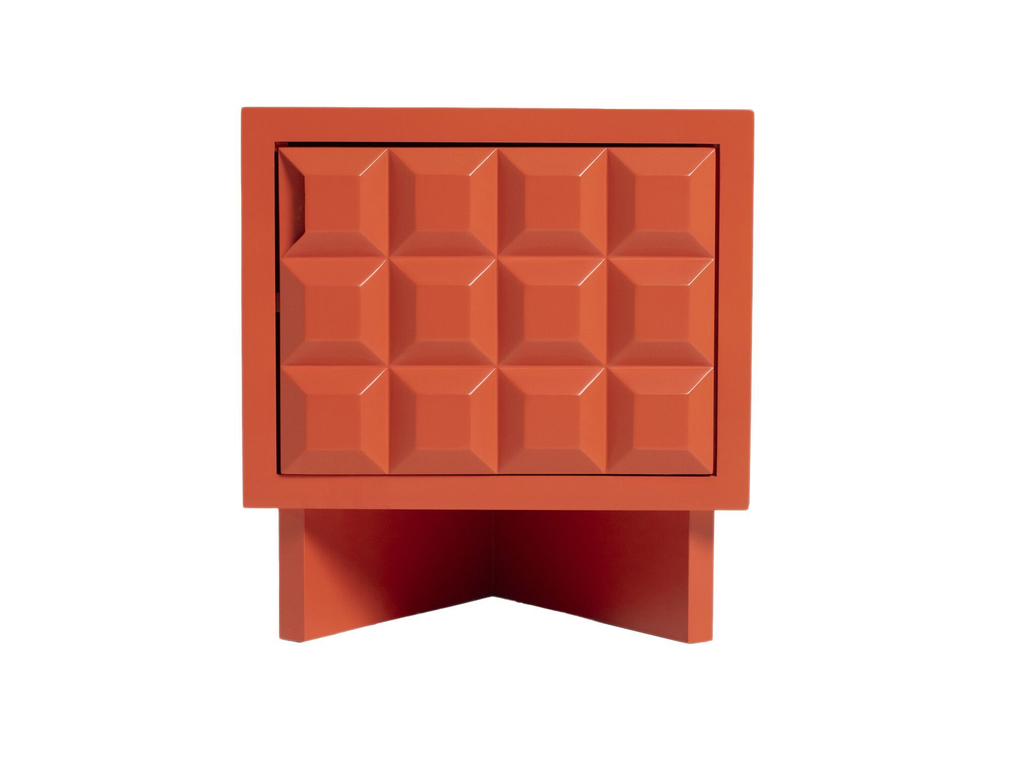 Прямоугольная фанерная тумбочка YET. Design Studio KARO ARCH-00083232