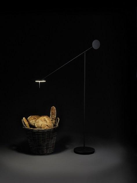 Регулируемый светодиодный торшер из стали Invisible Santreyd sun-id-1456193 - Вид №8