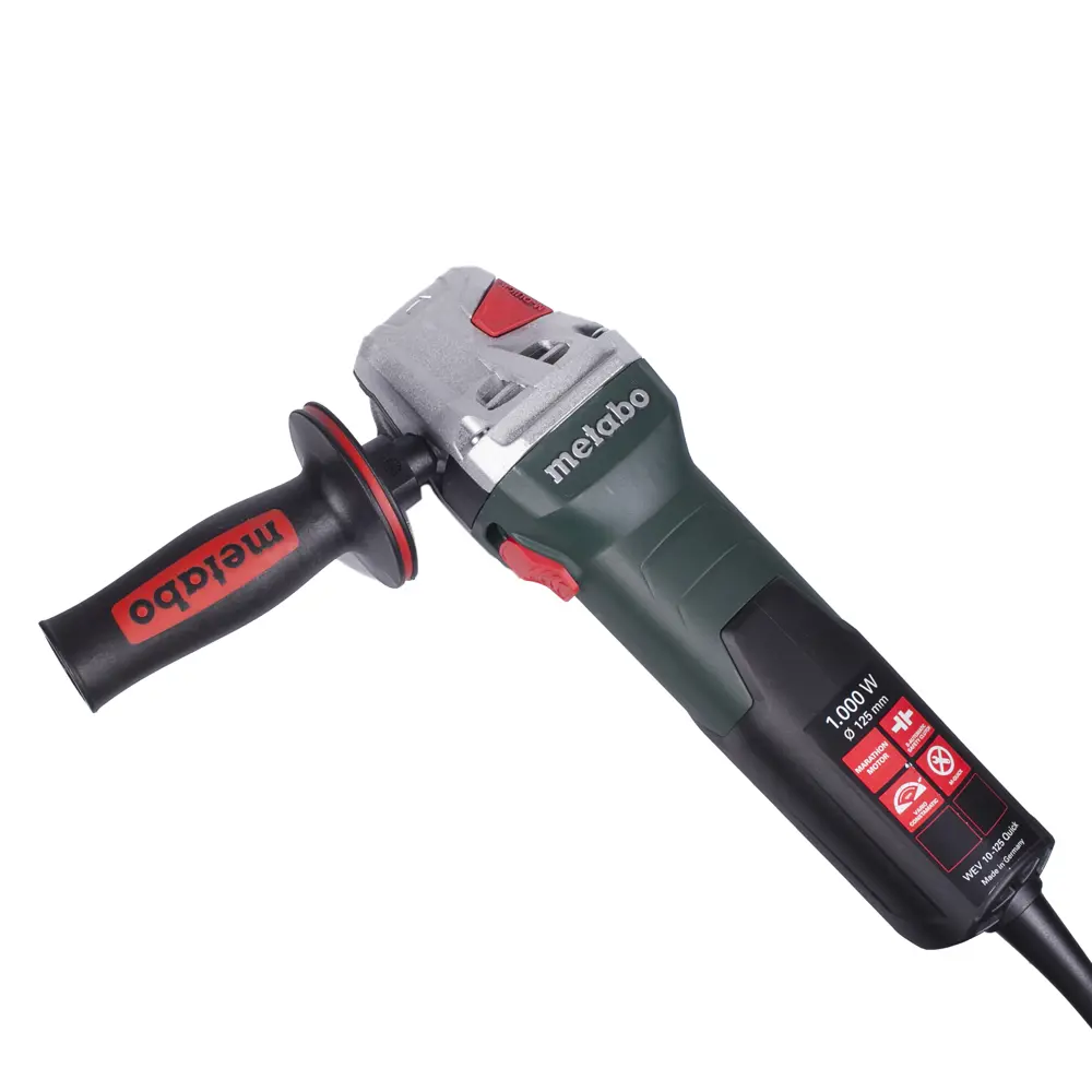 Углошлифовальная машина (болгарка) Metabo WEV 10-125 Quick, 1000 Вт, 125 мм 18119317 STLM-2211666  - Вид №2