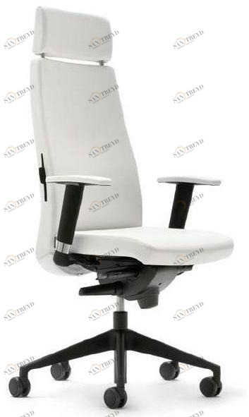 Ares Line Поворотное кожаное кресло для руководителей с подголовником Trendy family sun-id-1483799