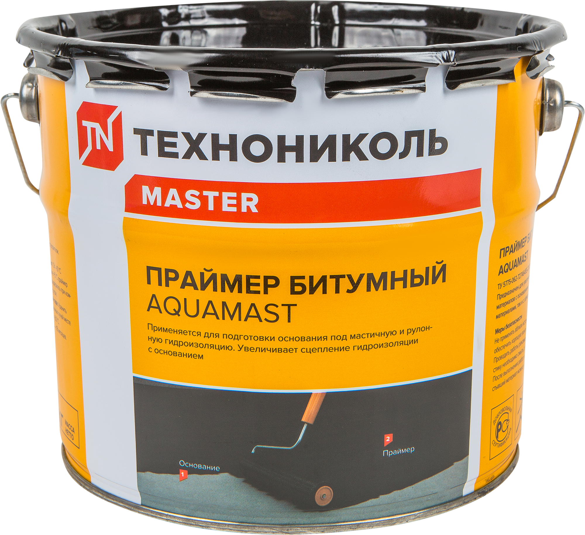 Битумный праймер Santreyd AquaMast для надежной гидроизоляции фундаментов 16721321