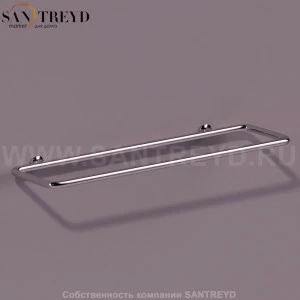 Полотенцедержатель настенный или для раковины FLOW хромированный