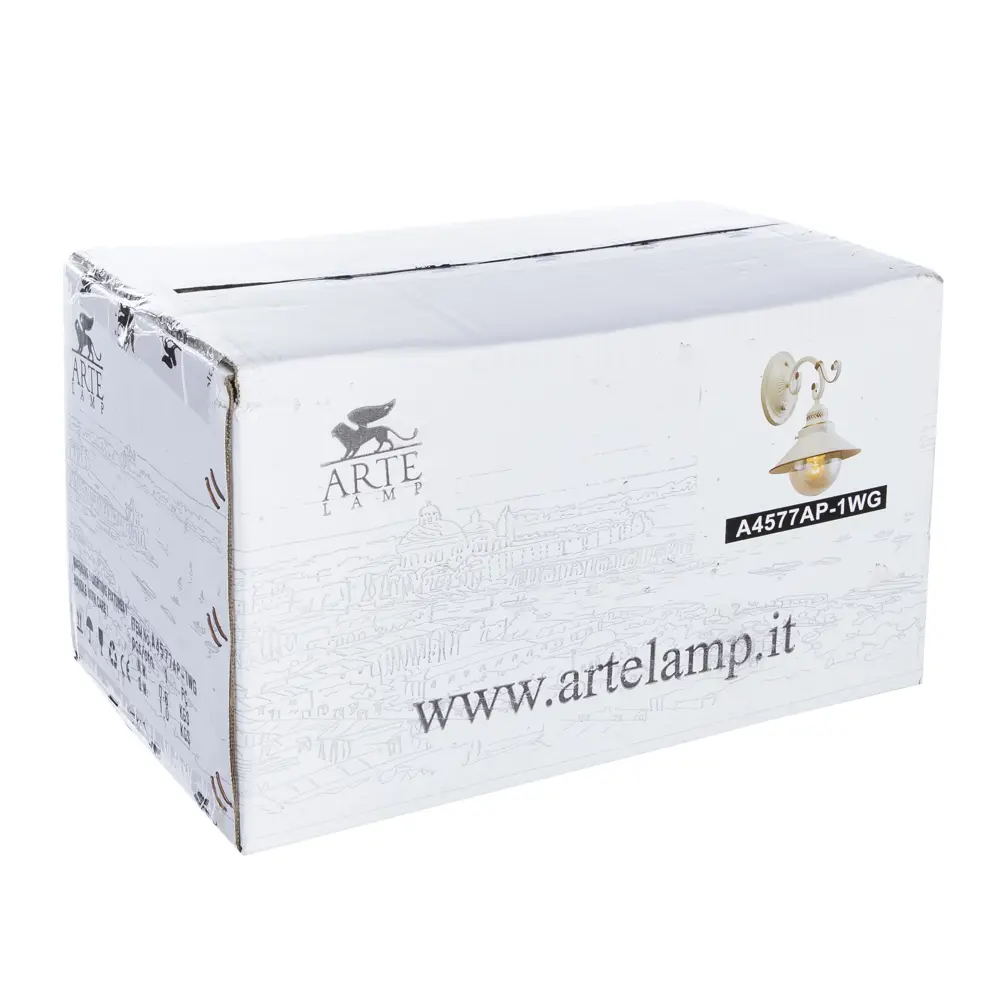 Бра Grazioso 1xE27x60 Вт, цвет белое золото 18638862 STLM-2033679 Arte Lamp  - Вид №7