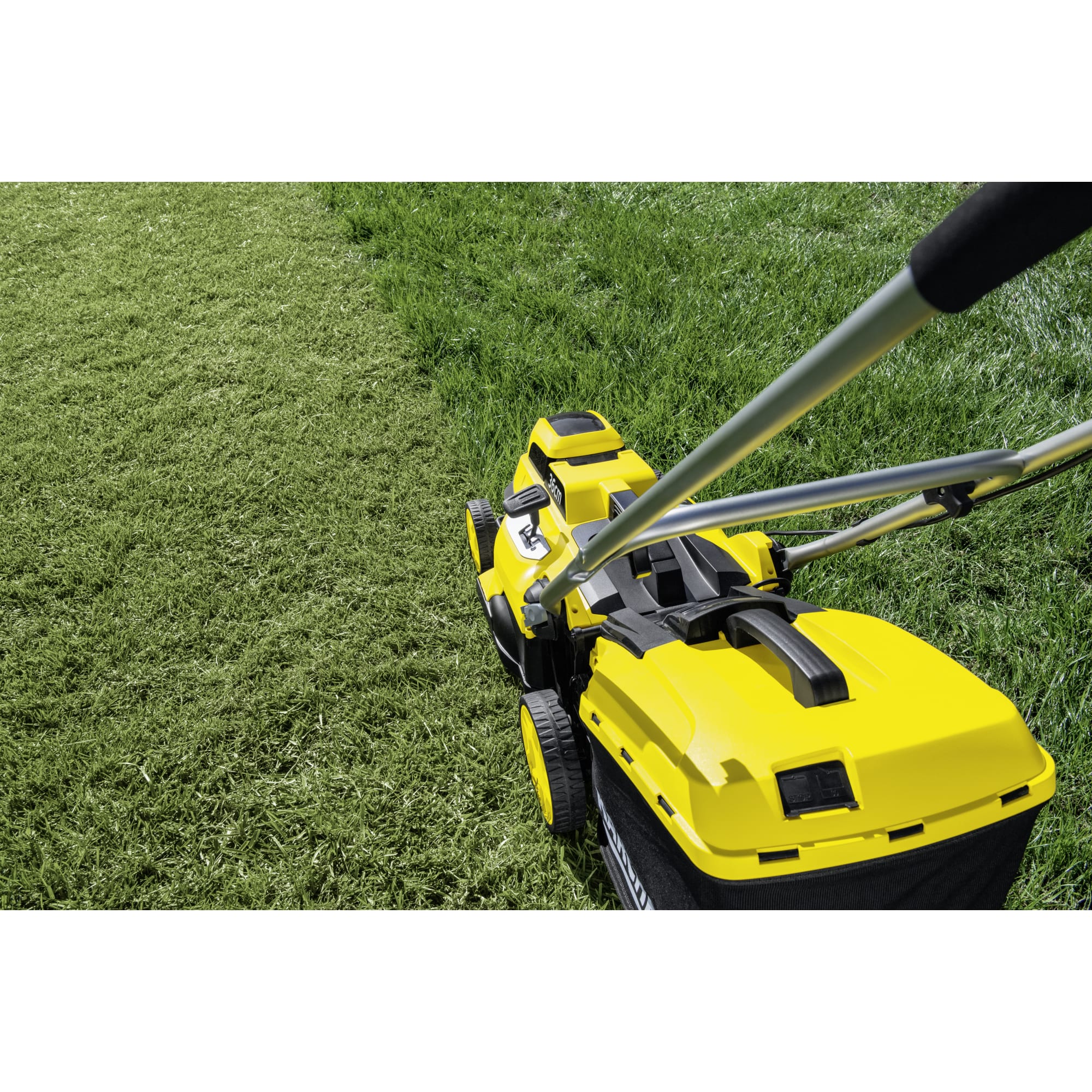 82723209 Газонокосилка аккумуляторная Karcher LMO Battery 18-36 18 В 36 см АКБ и ЗУ не в комплекте Santreyd  - Вид №12