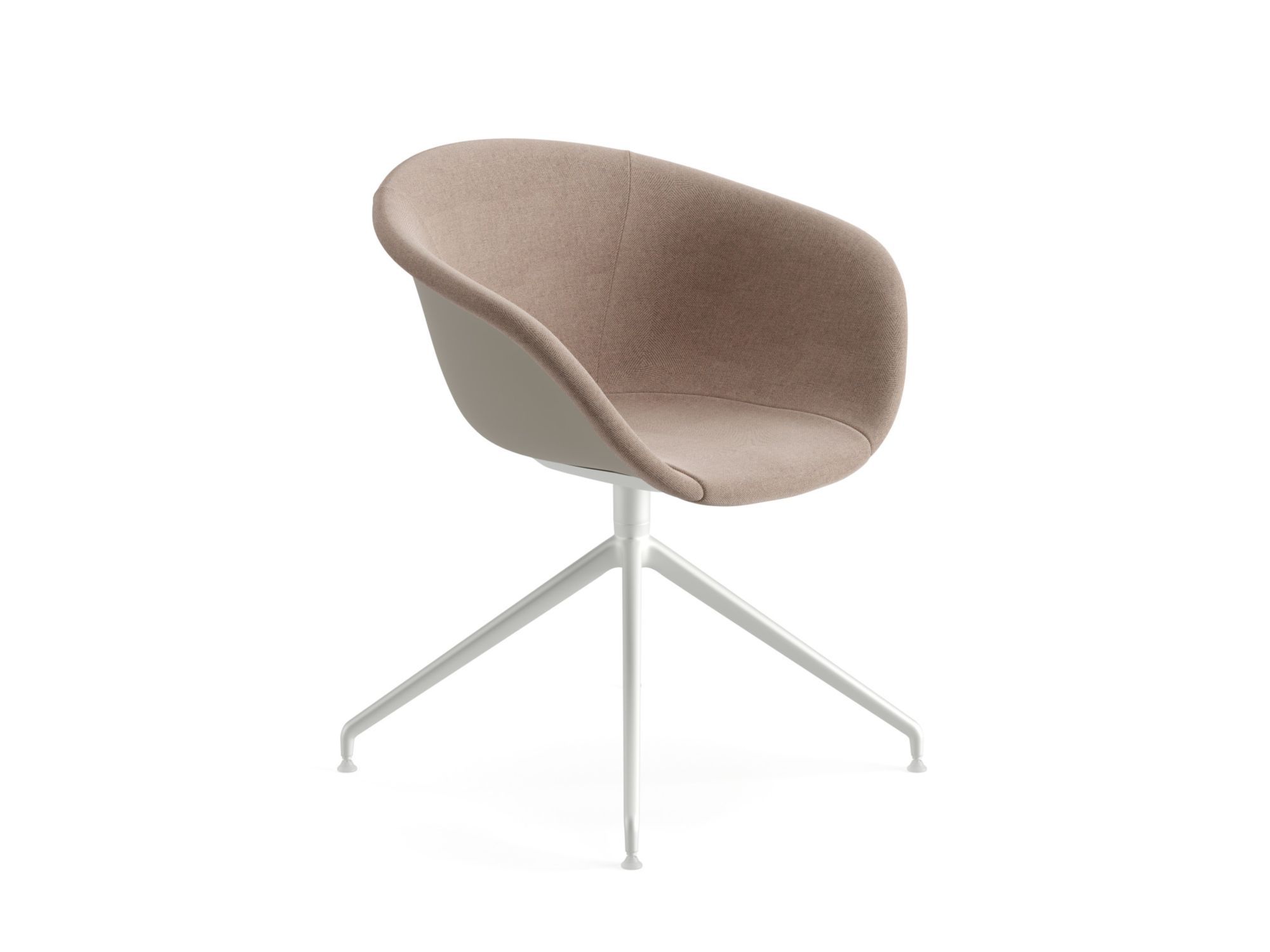 Стул на насесте, частично обтянутый тканью Arper Duna 02 ARCH-00104758 - Вид №4