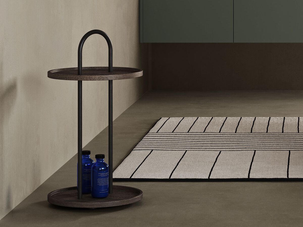 Высокий круглый деревянный журнальный столик Inbani NORM ARCH-00151541 - Вид №5