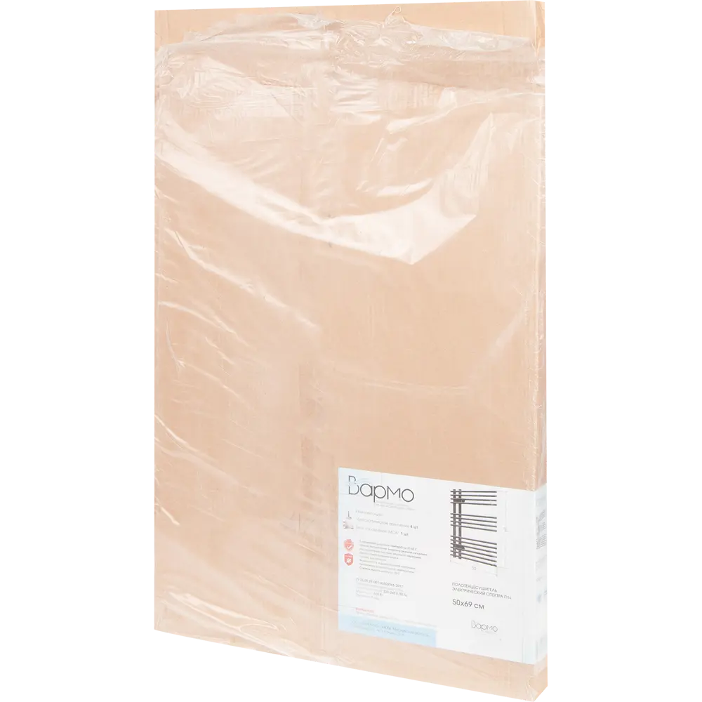 Полотенцесушитель электрический Вармо Спектра П14 600 Вт, 50х69 см, цвет чёрный STLM-2154665 - Вид №6