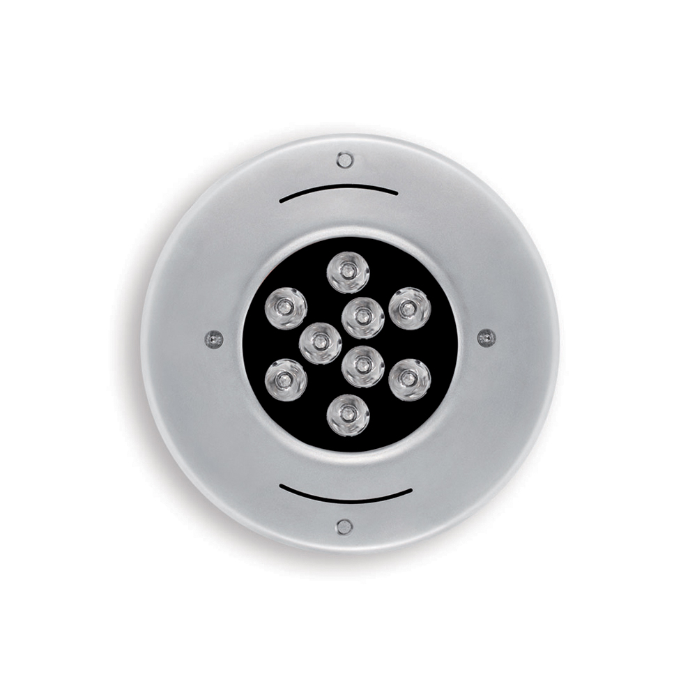 8473368 Встроенный светильник Platek NETTUNO Incasso Bronzo  NETTUNO Bronze Recessed - 9 LED 4000K 45° 