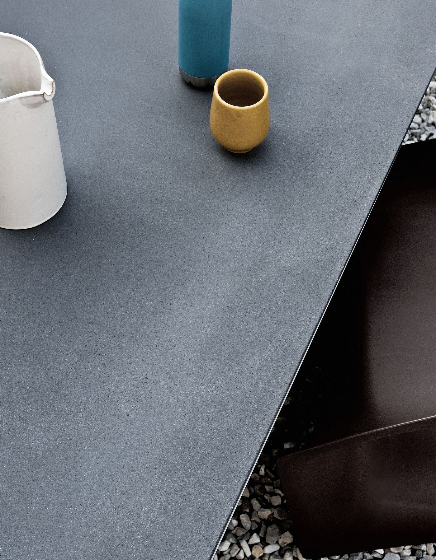 Бетонный квадратный стол Kristalia затирка ARCH-00001163 - Вид №5