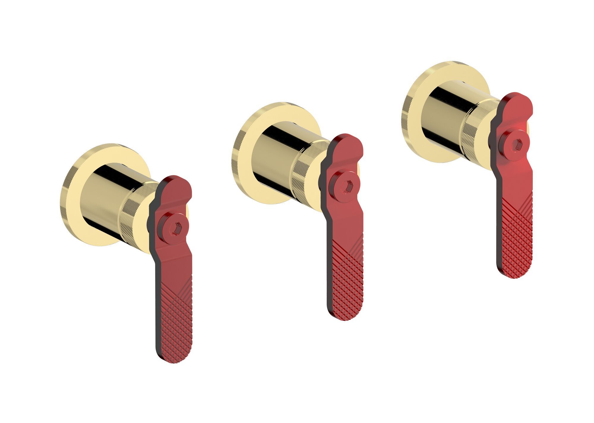 Встраиваемый смеситель для душа с 3 отверстиями IB Bold ARCH-00129314 - Вид №7