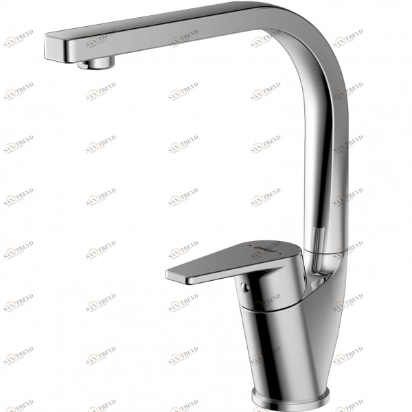 Смеситель для кухни с высоким поворотным изливом LINE F75299C-2 bravat