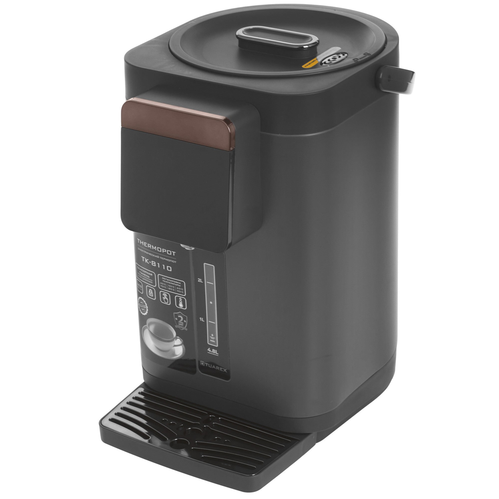 9225620 Термопот Tuarex TK-8110 черный STDN-0035547 - Вид №7