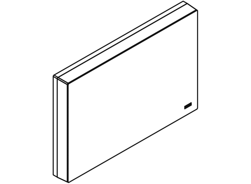 900.51.003XA монтажная пластина с крышкой HEWI System 900 - Вид №4