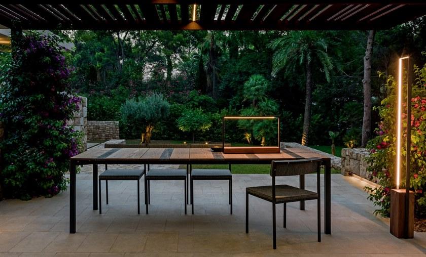 Talenti Прямоугольный деревянный садовый стол Casilda sun-id-1385481 - Вид №3