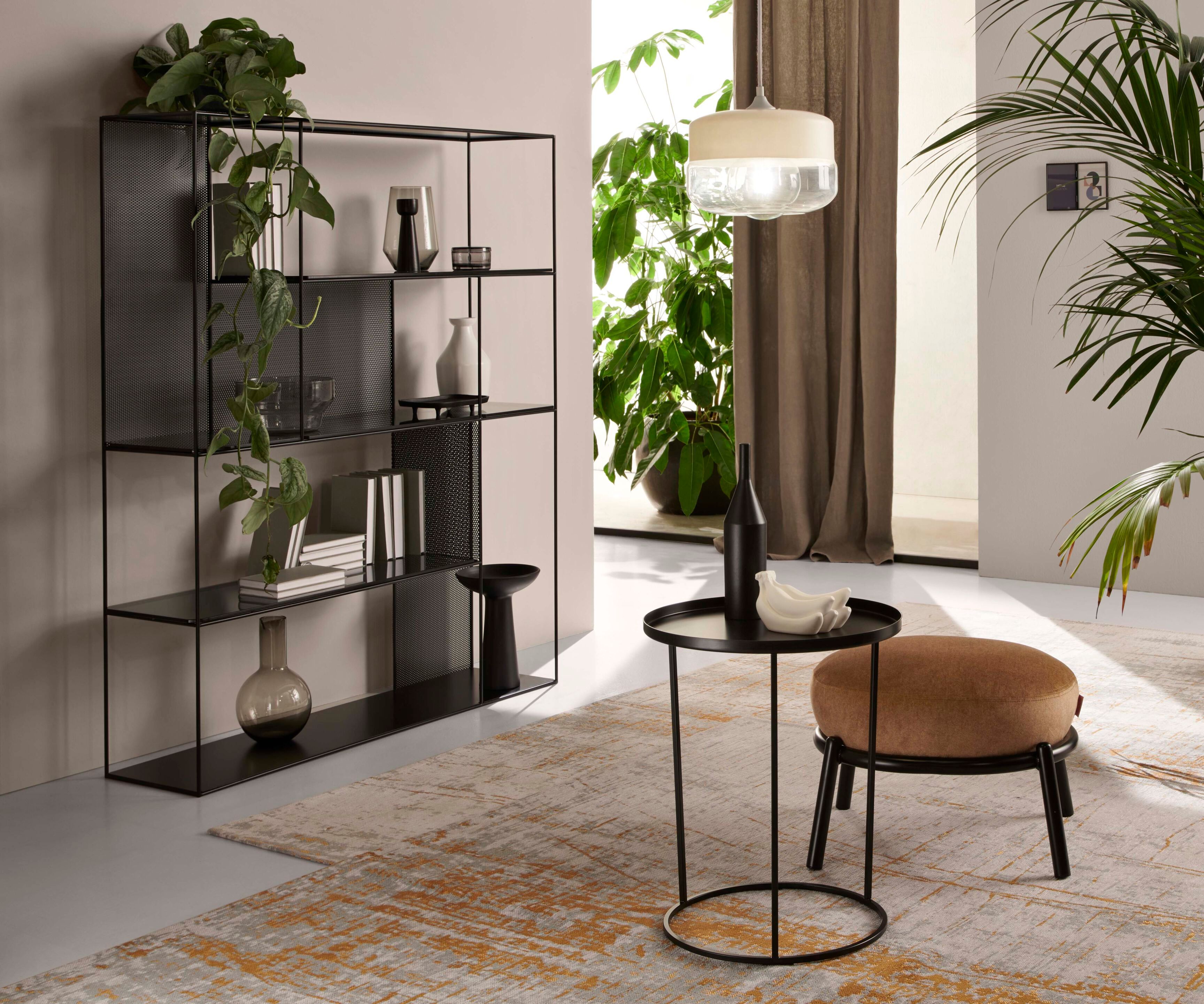 Книжный шкаф из стали и стекла MEMEDESIGN SARABI ARCH-00117978 - Вид №2