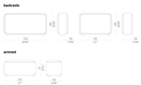 Lapalma Садовый диван из модульной ткани Plus outdoor sun-id-1505591 - Вид №13