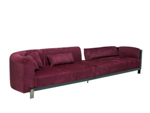 Диван из нубука