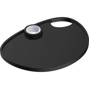 Мыльница для душевой штанги Iddis Agua AGUPM0i17 пластик цвет черный матовый