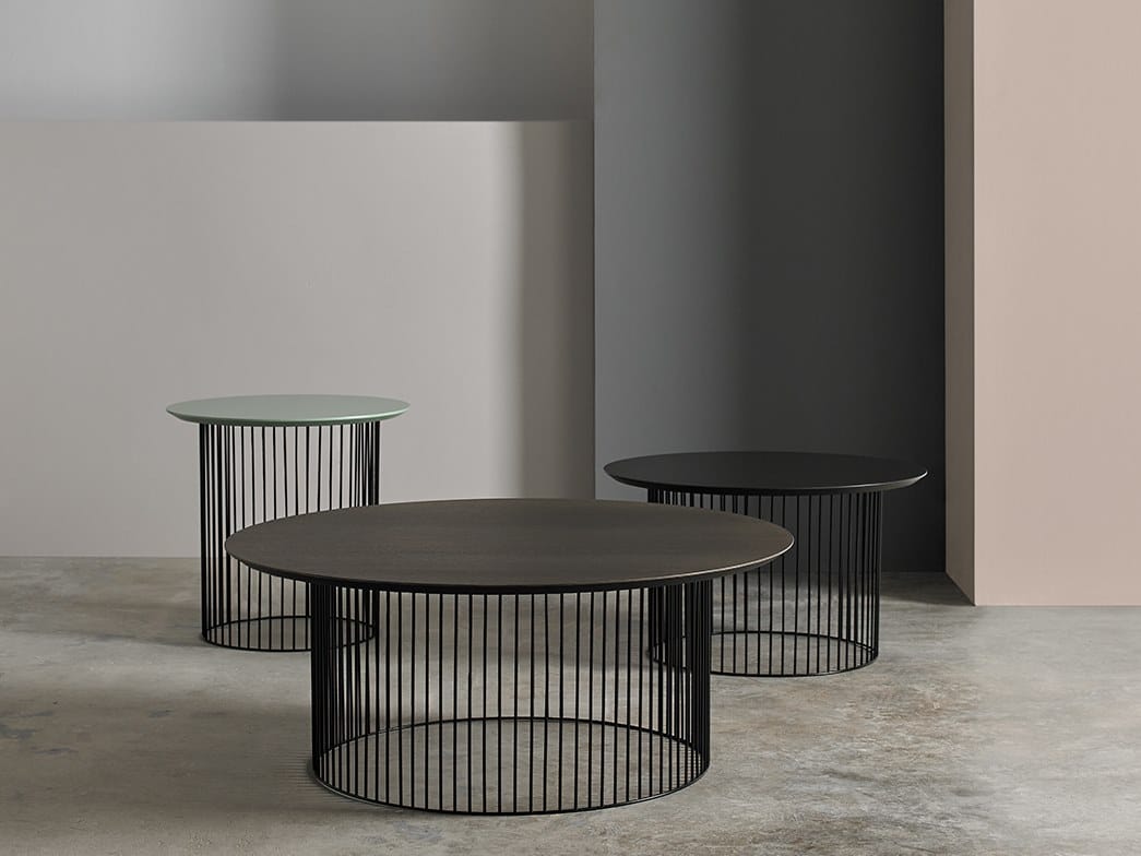 Круглый стол из стали и дерева Kendo Mobiliario Гидра ARCH-00056914 - Вид №4