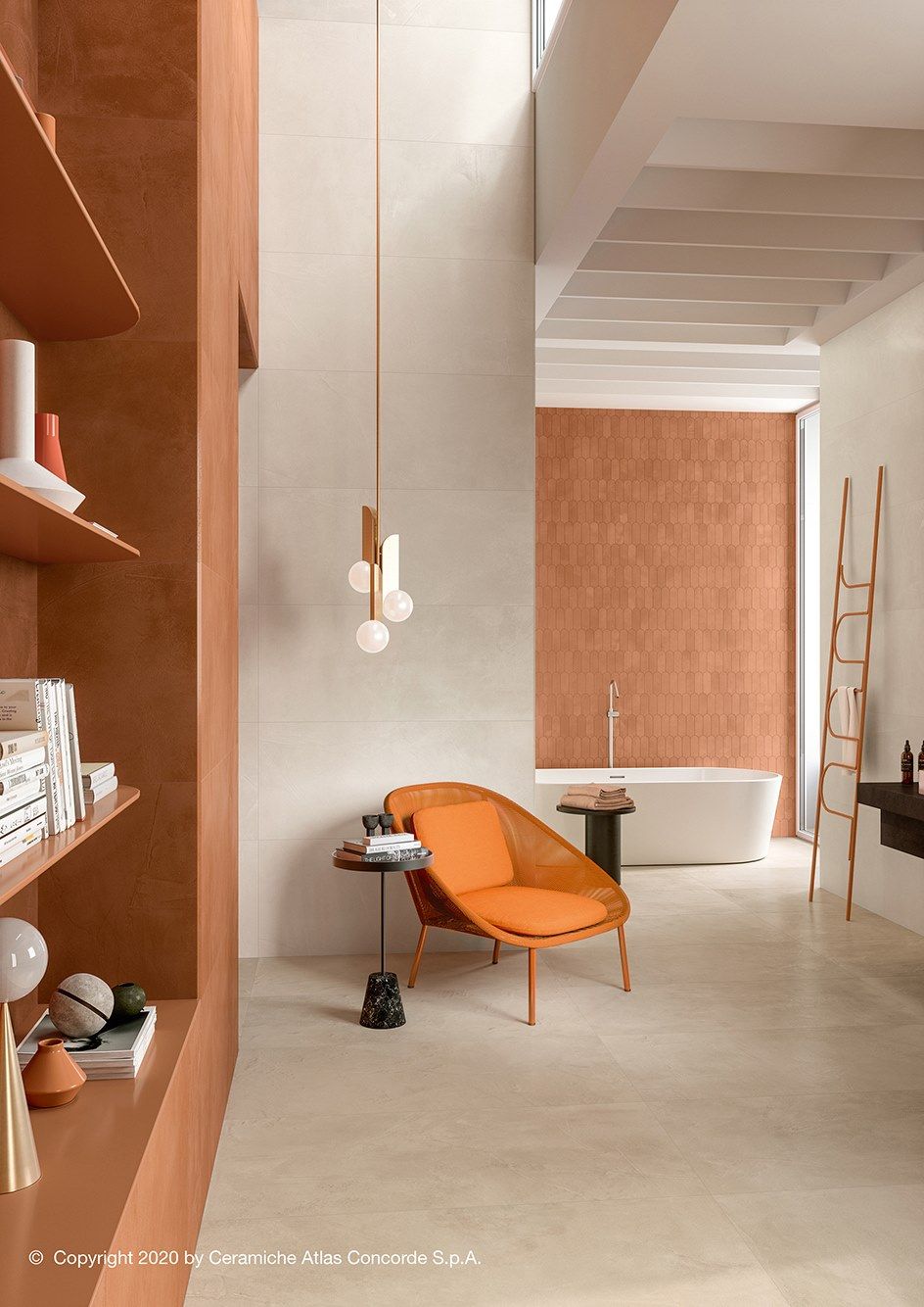 Пол из керамогранита с эффектом смолы Atlas Concorde ARCH-00028612 - Вид №14