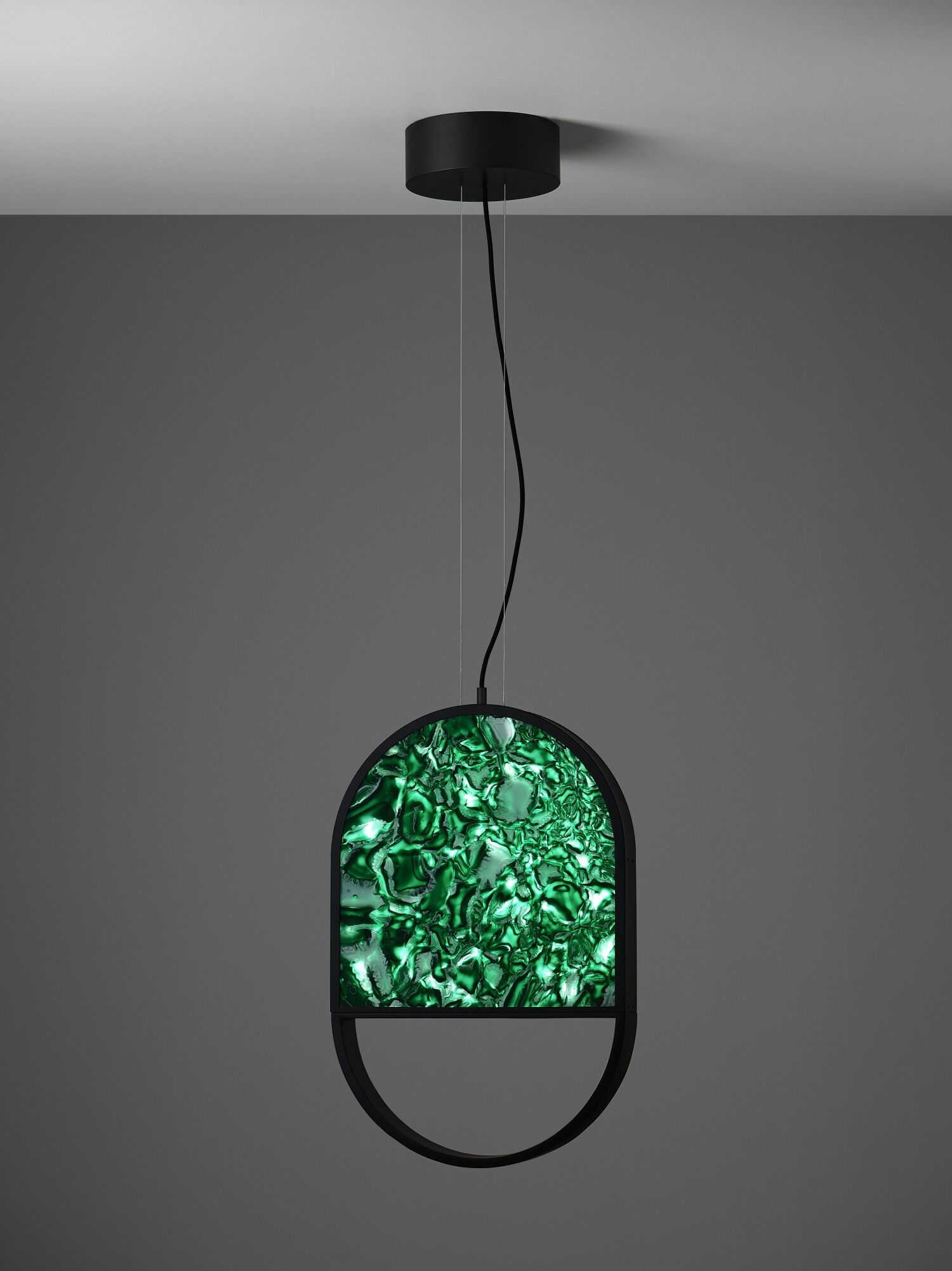 Стеклянный подвесной светильник BROKIS Геометрическая ARCH-00024113 - Вид №39